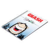 Beano Gnasher "Jaws"パロディーノート📓 ノートブック (左側)