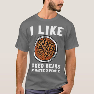 Beans焼いた缶詰Beansおよびベジタリアンビーガン20 Tシャツ