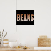 Beans、Beans愛好家 ポスター (キッチン)