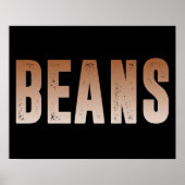 Beans、Beans愛好家 ポスター (正面)