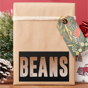 Beans、Beans愛好家 長方形シール
