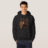 Beans Coffee Men’s Hoodie | Coffee Beans Graphic パーカ (正面フル)