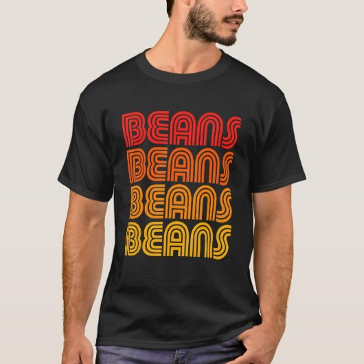 Beans Lover Fan Frijoles Refried Mexican Funny Chi Tシャツ (正面)