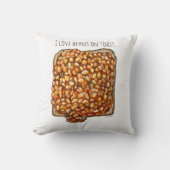 Beans on Toast クッション (正面)