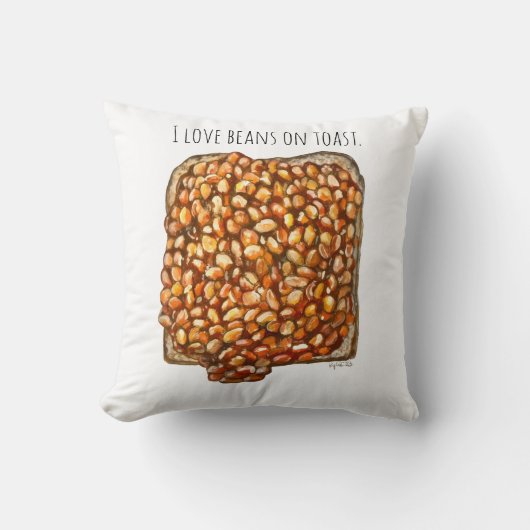 Beans on Toast クッション (正面)