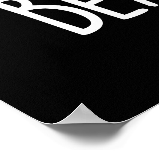 Beans Talkベギおもしろいー豆プンダークBG ポスター (角)