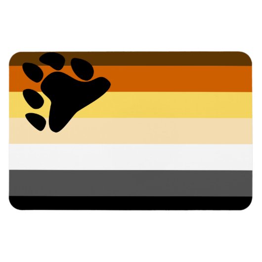 BEARフラグオリジナル-.png マグネット (横)