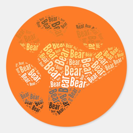 BEARプライド-.png ラウンドシール (正面)