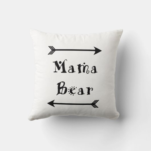 Bearママ クッション (裏面)