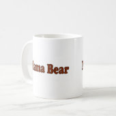 Bearママ コーヒーマグカップ (正面左)