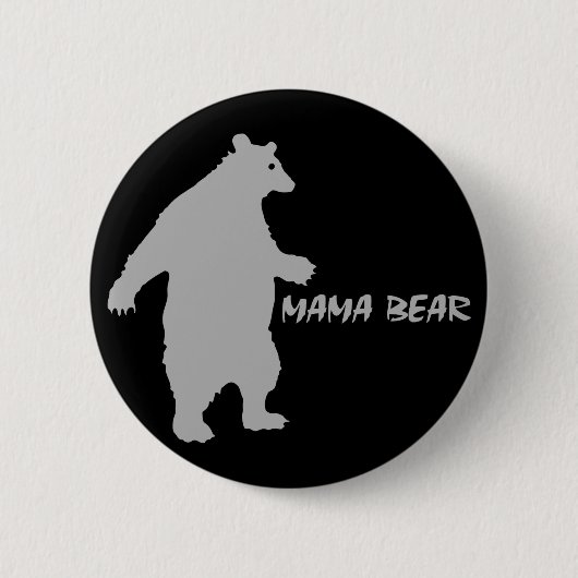 Bearママ 缶バッジ (正面)