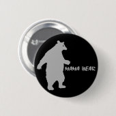 Bearママ 缶バッジ (正面&裏面)