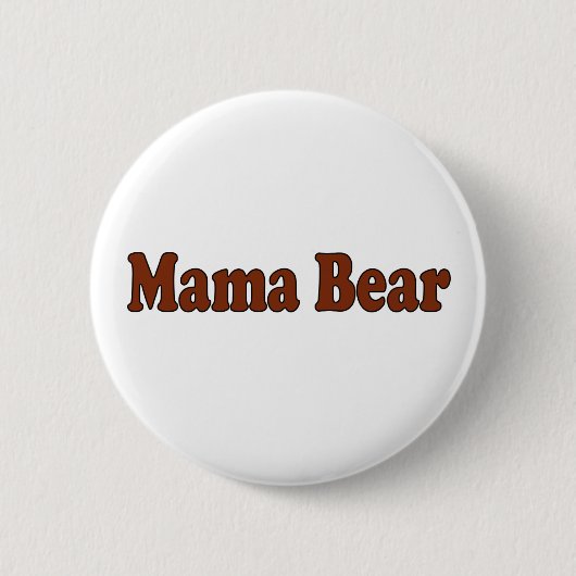 Bearママ 缶バッジ (正面)
