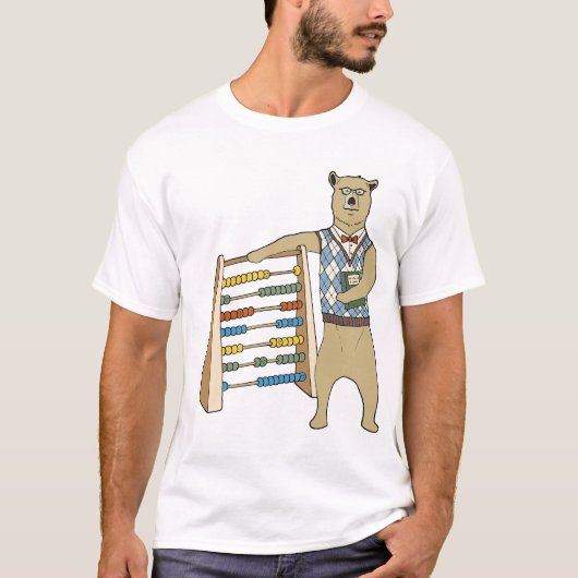 Bear教授のワイシャツ Tシャツ (正面)