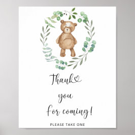 Bear \ ありがとうポスター ポスター