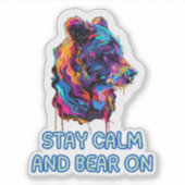 Bear シール (正面)