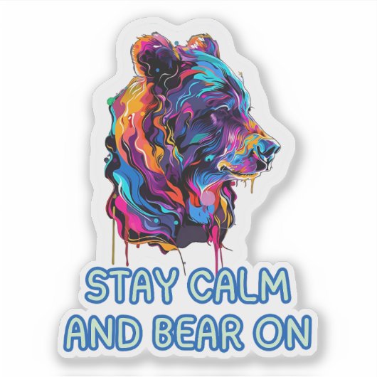 Bear シール (正面)