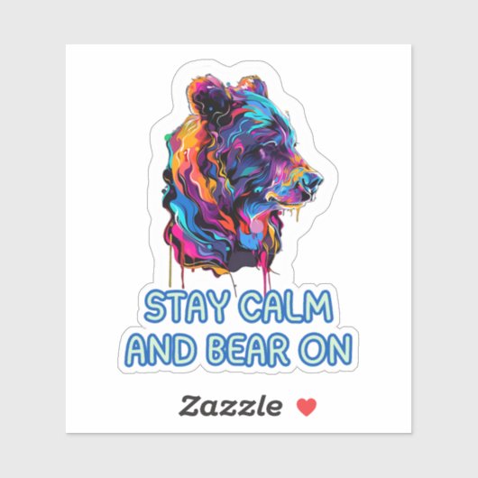 Bear シール (シート)