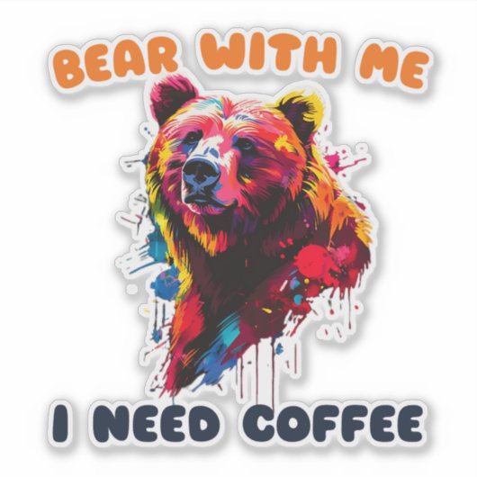 Bear シール (正面)