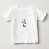 bear ベビーTシャツ (正面)