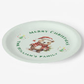 Bear ペーパープレート (アングル)