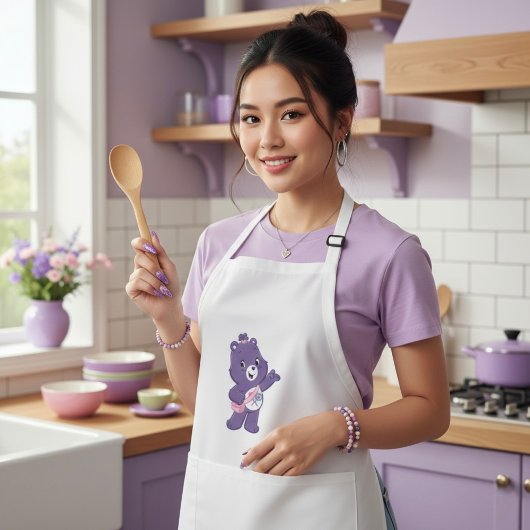 Bear ロングエプロン