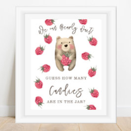 BEAR – 瓶の中にキャンディーが何個入っているか ポスター