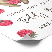 BEAR – 瓶の中にテディベアが何個入っているか ポスター (角)