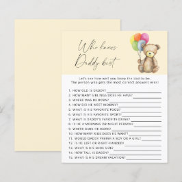 Bear – 誰がパパのゲームを知っ最高のている