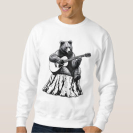 Bear 遊's Guitar – アコースティックVibes Sweatshirt スウェットシャツ