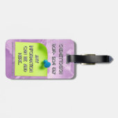 Bear 04 Kids ラゲッジタグ (裏面横)