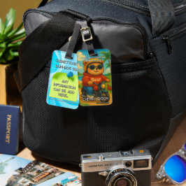 Bear 05 Kids  ラゲッジタグ