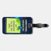 Bear 07 Kids ラゲッジタグ (裏面横)