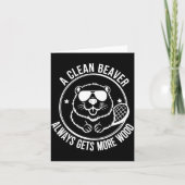 Bear A Clean Beaver Always Gets More Wood  カード (正面)