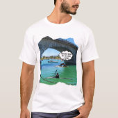Bear and cub on Jet ski in Havasu Tシャツ (正面)