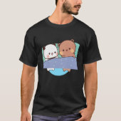 Bear and Panda Bubu Dudu Balloon Tシャツ (正面)
