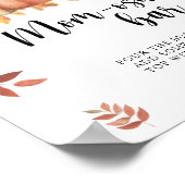 Bear and Pumpkin \ Mom-osaバーポスター ポスター (角)