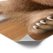 BEAR AND RABBIT|ウサギ愛好家への贈り物 ポスター (角)