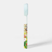 Bear and Raccoon Flower Picnic – iPhone Case iPhoneケース (右側面)