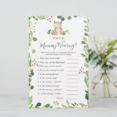 Bear Baby Showerママが着ているもの (スタンド正面)