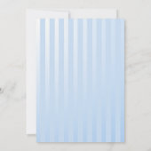 Bear Baby Shower for Boy | We Can Bearly wait 招待状 (裏面)