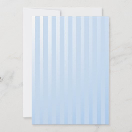 Bear Baby Shower for Boy | We Can Bearly wait 招待状 (裏面)