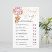 Bear Baby Shower Game Guess Who Mommy or Daddy (スタンド正面)