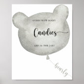 Bear Balloonはキャンディーズのポスターを何枚か推測する ポスター (正面)