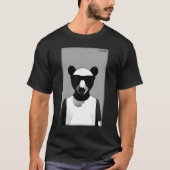 Bear Bear Sunglasses Wildlife Animals Zoo Forest Tシャツ (正面)