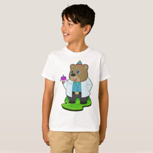 Bear Birthday Doctor Tシャツ (正面フル)