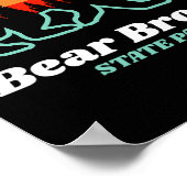 Bear Brook State Park New Hampshire Bear Mountains ポスター (角)