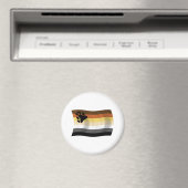 Bear Brotherhood Flag Magnet マグネット (インサイチュ (食洗機))
