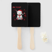 Bear Christmas Christmas (2) ハンドファン (正面&裏面)