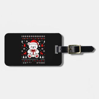 Bear Christmas Christmas (3) ラゲッジタグ